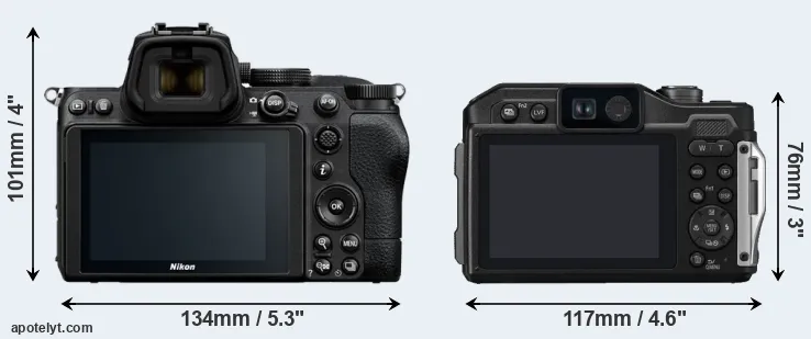 Comparison Z5 or TS7 rear