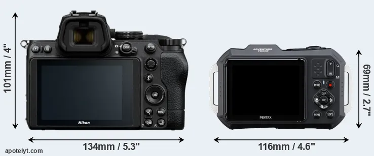 Comparison Z5 or WG-1000 rear