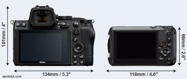 Comparison Z5 or WG-6 rear