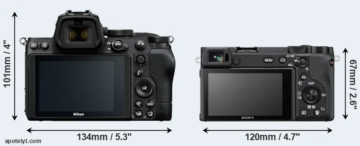 Comparison Z5 or A6600 rear