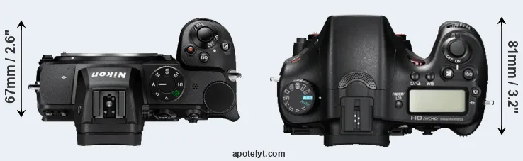 Compare Z5 versus A77 top