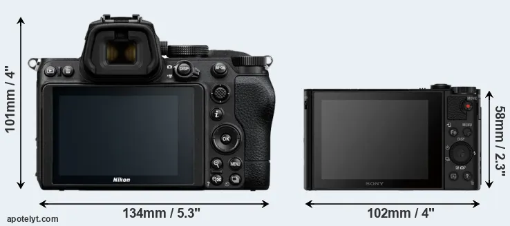 Comparison Z5 or HX80 rear