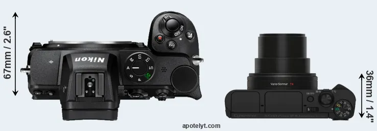 Compare Z5 versus HX80 top