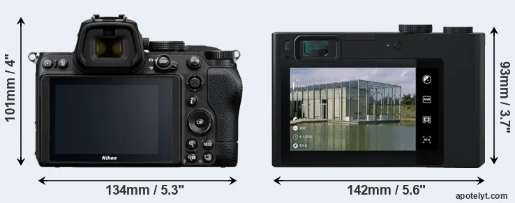 Comparison Z5 or ZX1 rear
