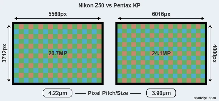 Z50 versus KP MP