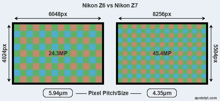 Z6 versus Z7 MP