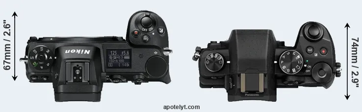 Compare Z6 versus G85 top
