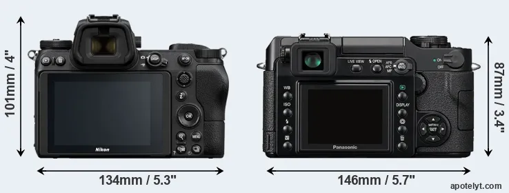 Comparison Z7 or L1 rear