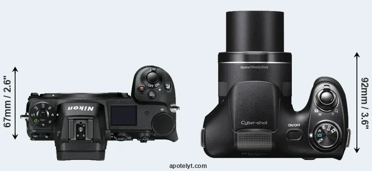 Compare Z7 versus H300 top