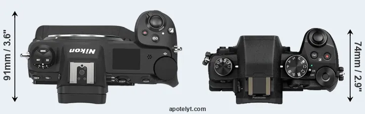 Compare Z9 versus G85 top