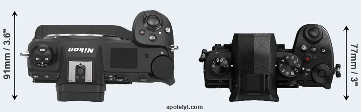 Compare Z9 versus G95 top