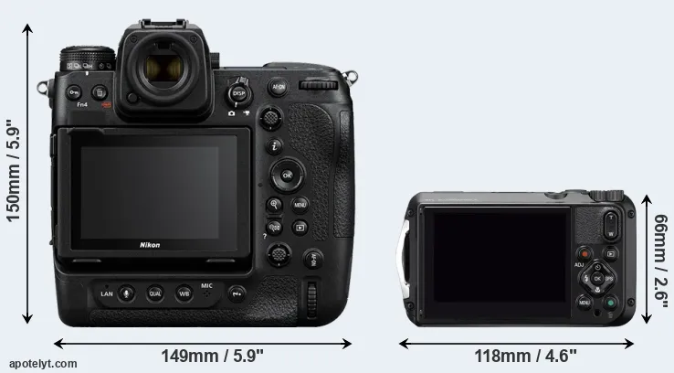 Comparison Z9 or WG-6 rear