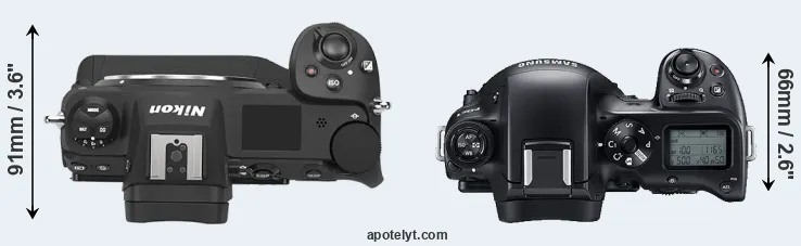 Compare Z9 versus NX1 top