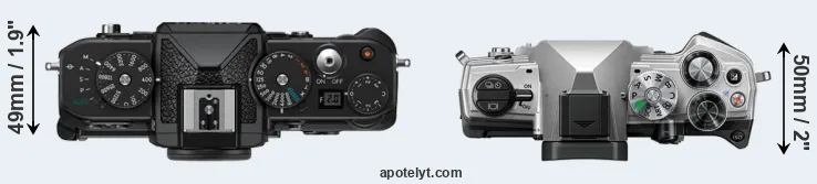 Compare Zf versus OM-5 top
