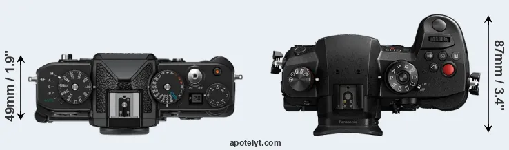 Compare Zf versus GH5 II top