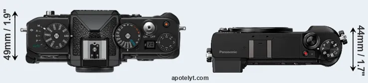 Compare Zf versus GX85 top