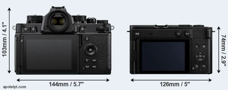 Comparison Zf or S9 rear