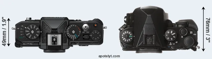 Compare Zf versus KP top