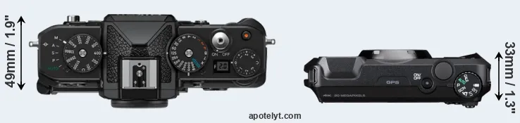 Compare Zf versus WG-8 top