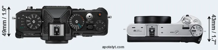 Compare Zf versus NX500 top