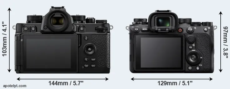 Comparison Zf or A1 rear