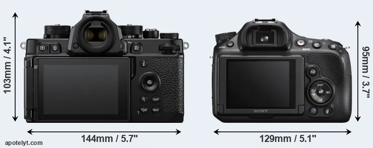 Comparison Zf or A58 rear