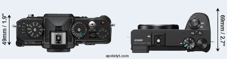 Compare Zf versus A6600 top