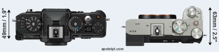 Compare Zf versus A7C R top