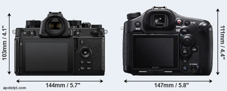 Comparison Zf or A99 rear