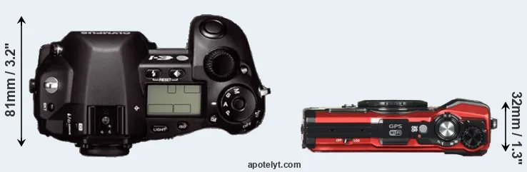 Compare E-1 versus TG-5 top