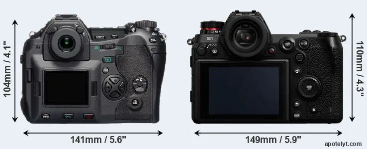 Comparison E-1 or S1 rear
