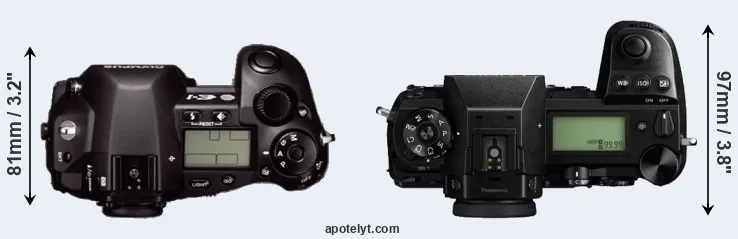 Compare E-1 versus S1 top