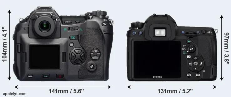 Comparison E-1 or K-5 rear