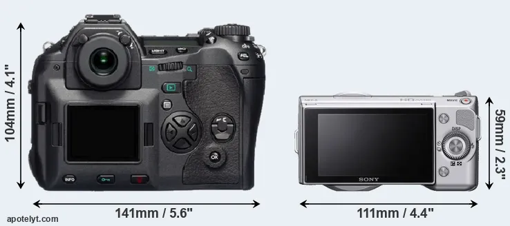 Comparison E-1 or NEX-5 rear