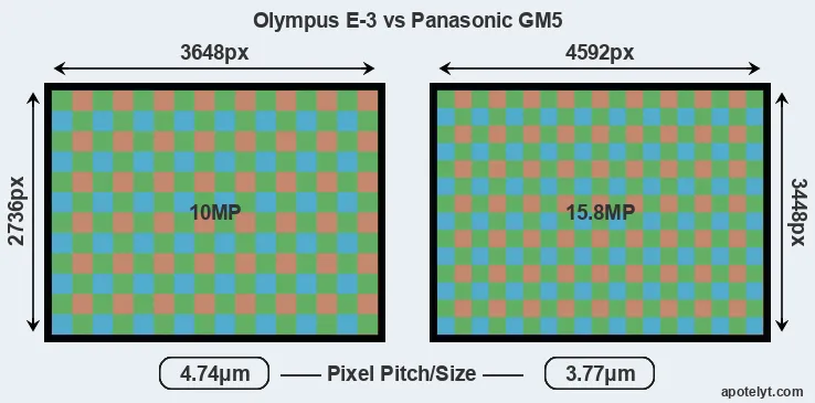 E-3 versus GM5 MP