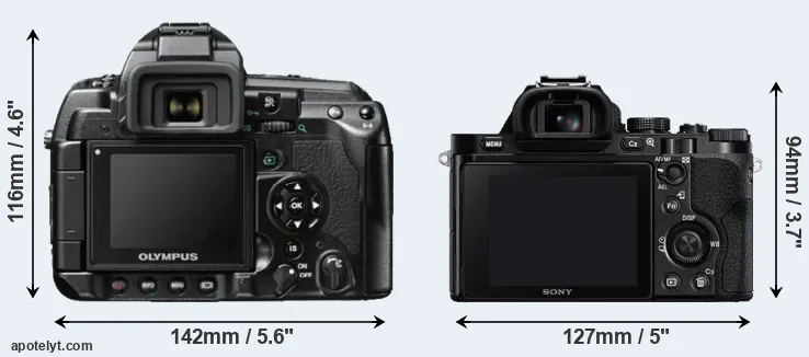 Comparison E-3 or A7 rear