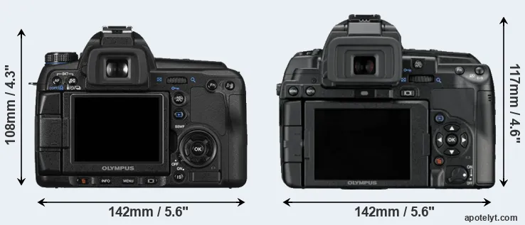 Comparison E-30 or E-5 rear