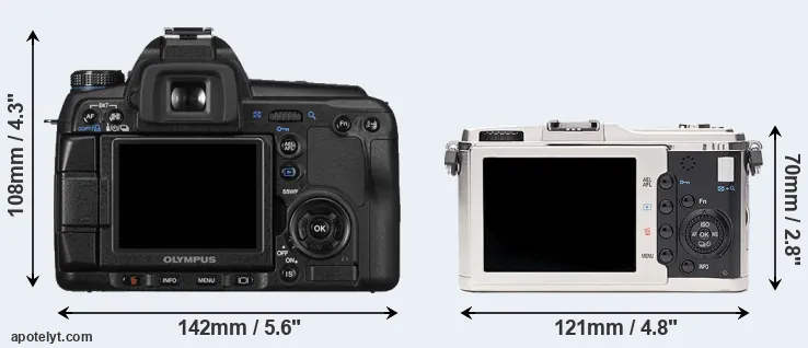 Comparison E-30 or E-P1 rear
