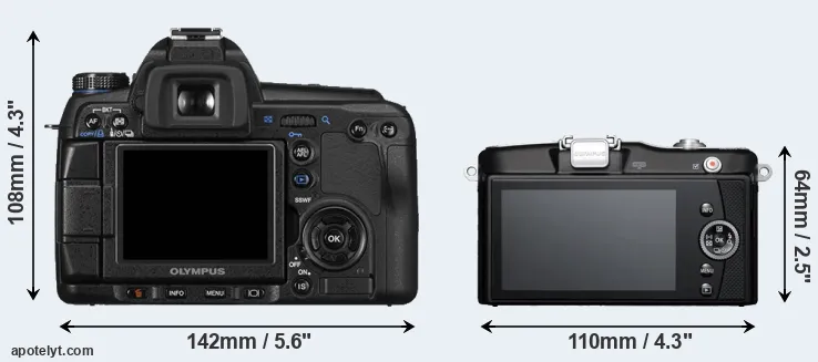 Comparison E-30 or E-PM1 rear