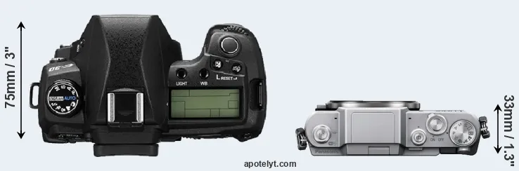 Compare E-30 versus GF7 top