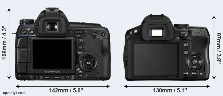 Comparison E-30 or K-30 rear