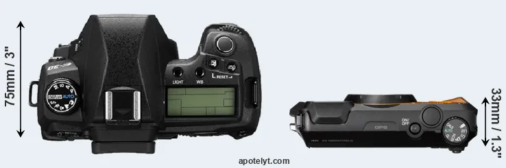 Compare E-30 versus WG-6 top