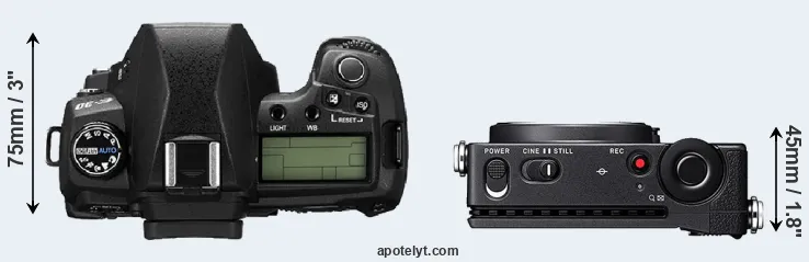 Compare E-30 versus fp top