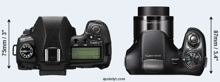 Compare E-30 versus H200 top