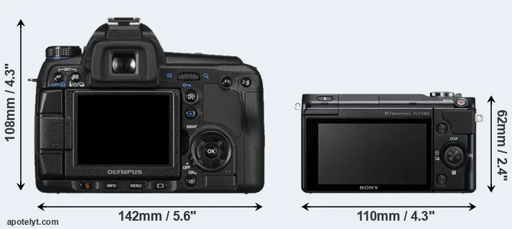 Comparison E-30 or NEX-3N rear