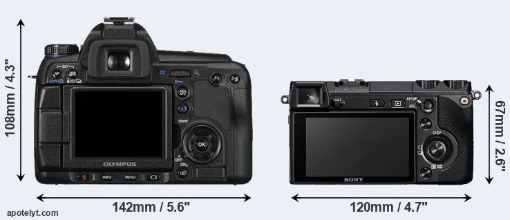 Comparison E-30 or NEX-7 rear
