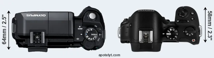Compare E-300 versus NX30 top