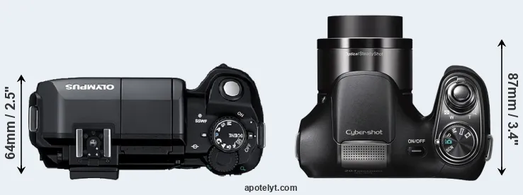 Compare E-300 versus H200 top