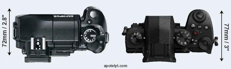 Compare E-330 versus G90 top