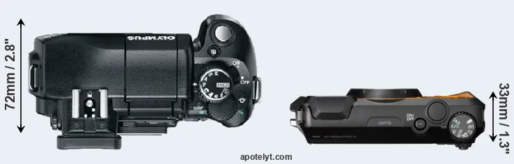 Compare E-330 versus WG-6 top